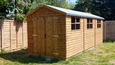 5.4m x 2.4m (18' x 8') Heavy Duty Workshop